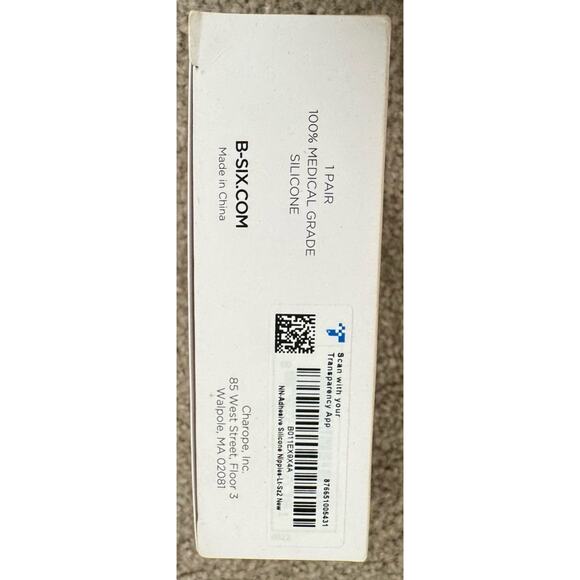 Nippies Skin ORIGINAL B-SIX Adhesive Nipple Covers Creme D+ Cups Reusable - Picture 5 of 6